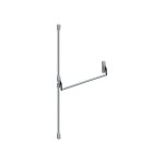 Serrure antipanique s�rie 89 design 3 points haut, bas et lat�ral ral 9005 jpm