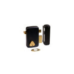 Cisa - serrure monopoint vertical tirage droite cylindre de 50mm s'entrouvrant bc1534 3005035000bc1534 ...