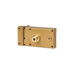 Serrure en applique horizontal � fouillot 45mm 7000 gauche - pollux - 202110g