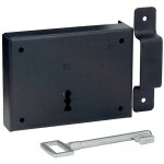 Serrure en applique  pne dormant seul saint - pierre main gauche coffre de longueur 140 mm - devismes ...