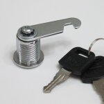 Serrure batteuse cylindre, verrou de porte pour armoire, serrure batteuse a came barillet pour boite ...