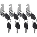 Serrure de bote aux lettres  2 cls de 25 mm