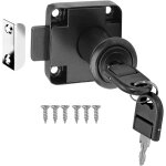 Serrure � came avec 2 cl�s, serrure de s�curit� pour armoires, portes de meubles, bo�tes aux lettres, ...