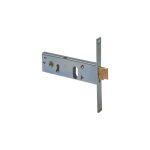 Serrure cisa art. 44150 sans cylindre de pene re'versible et 2 tours inte'gre's distance 70 mm plastron ...