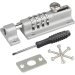Serrure � combinaison, [version premium] serrure de porte � code, serrure � combinaison �tanche � 4 chiffres ...