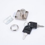 Serrure compl�te � came batteuse droite cylindre � paillettes rond avec 2 cl�s pliantes �paisseur max ...