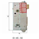 Serrure dm inf. multipoint 57218 - 45 - 0 cisa
