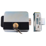 Serrure �lectrique multipla double entr�e ? acier zingu� pour ext�rieur ? installation facile sur portes ...