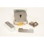 Serrure �lectrique � p�ne basculant - europe automatismes - v90e - 12v - ouverture ext�rieure - sans ...