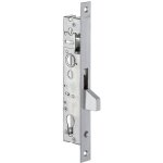 Serrure � encastrer monopoint s�rie 2362 - stremler argent 26 sans p�ne dormant