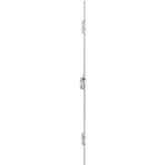 Serrure � encastrer multipoints 3 points nf qc trimax � 2x2 p�nes ronds, hauteur 2040mm, sans g�ches ...