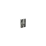 Serrure encloisonn�e s45 version porte - axe : 35 mm - sens : gauche - d�cor : laitonn� - largeur : 55 ...