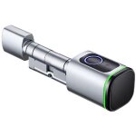 Serrure intelligente  empreinte digitale avec cl, serrure connecte?carte cl, app bluetooth pour serrure ...