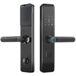 Serrure intelligente pour porte d'entr�e - appartement, h�tel - verrouillage par carte, bluetooth, empreinte ...