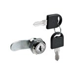 Serrure de meuble acier à encastrer de 17 a 34 mm reversible - hettich Serrure de meuble acier à encastrer de 17 a 34 mm reversible - hettich