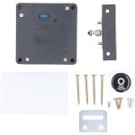 Serrure de meuble diy sans trou abs electronique capteur rfid serrure invisible pour armoires placards ...