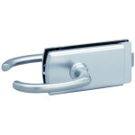 Serrure de milieu lagune 4361 bec de cane et b�quilles avec d�port chrom� mat ? stremler assa abloy 4361. ...