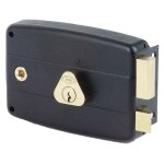 Serrure monopoint en applique horizontale � fouillot 45mm droite cisa 3005013000