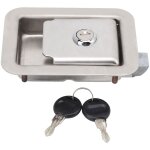 Serrure de panneau de groupe �lectrog�ne en acier inoxydable, serrure de porte de camion, s�curit� s�curis�e ...