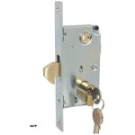 Serrure pour portail coulissant 447p axe 37mm ibfm