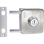 Serrure de porte coulissante en verre en acier inoxydable avec 3 cl�s. serrure d'entr�e commerciale pour ...