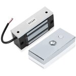 Serrure porte magn�tique �lectrique, serrure �lectromagn�tique 60kg contr�le d'acc�s �lectronique m�tal ...