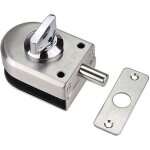 Serrure de porte sécurité anti - vol de porte en verre verrou d'acier inoxydable de 1012mm ouvrez / fermez ... Serrure de porte sécurité anti - vol de porte en verre verrou d'acier inoxydable de 1012mm ouvrez / fermez ...