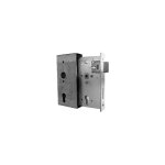 Alberts - serrure rversible  cylindre demi - tour + boitier 50x190x100mm ttiere 43mm gah 412050