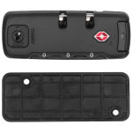 Serrure de s�curit� pour bagages 2 pi�ces, serrure de valise tsa, serrure � combinaison tsa, serrure ...