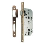 Serrure de suret� � larder � cylindre m45p vachette - dimension de l'axe: 50 mm