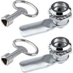 Serrures triangulaires pour coffrets de compteurs d'lectricit et de gaz avec cl triangulaire pour ...
