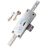 Serrure de volet roulant en applique dom 156 mm cylindre intégré 2 clés porte de garage Serrure de volet roulant en applique dom 156 mm cylindre intégré 2 clés porte de garage