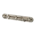 Serrurerie de picardie - thirard - targette pour meuble, 200mm, nickel satin, pêne rond - thirard Serrurerie de picardie - thirard - targette pour meuble, 200mm, nickel satin, pêne rond - thirard