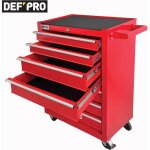 Servante d?atelier 7 tiroirs sur roulettes ? 115 kg de capacit ? hauteur 88, 5 cm