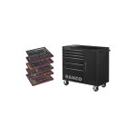 Bahco - servante d'atelier compl�te 187 outils pour la maintenance g�n�rale