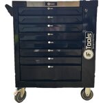 Servante moto 8 tiroirs complets noire Servante moto 8 tiroirs complets noire