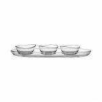 Cote table - service apritif verre 30x09x04 cm