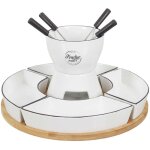 Service � fondue � la bougie pour 4 personnes - cheesy