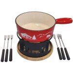 Service  fondue - montagne rouge & chamonix table et cook 1249145