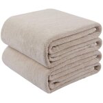 Serviette de bain absorbantes draps de bain doux serviette microfibre pour la piscine, gym, camping, ...