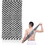 Serviettes exfoliantes japonaises, serviette de douche, gommage du japonais, brosse corps pour homme ...