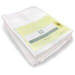 Serviettes lavables pour femmes 12 pi�ces - 100 % coton �ponge hypoallerg�nique - fabriqu� en italie, ...