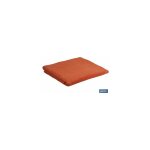 Serviette de toilette orange gr. 580 / m2 modle aube 30x50cm