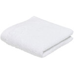 Serviette de toilette organic coton bio 450 g / m² 50x90 blanc Serviette de toilette organic coton bio 450 g / m² 50x90 blanc