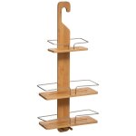 5five simply smart - serviteur de douche 3 niveaux mtal bambou - 5five