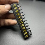 Set de 12 douilles à embouts étoilé tamper proof torx, taille de sécurité t5, t6, t7, t8, t9, t10, t15, ... Set de 12 douilles à embouts étoilé tamper proof torx, taille de sécurité t5, t6, t7, t8, t9, t10, t15, ...