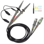 Set de 2pcs p6100 100 mhz oscilloscope sonde 10: 1 et 1: 1 commutable pour rigol atten owon siglent