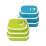 Suinga - set 3 botes  lunch 420 ml, 790 ml et 1320 ml (couleur alatoire)