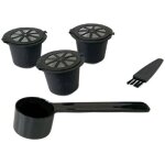 Set de 3 capsules nespresso remployables fackelmann petit djeuner
