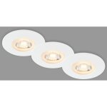 Set de 3 lampes encastr�es plafond led, lampes encastr�es ultraplates, spots encastr�s salle de bain, ...